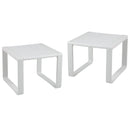Weather Resistant Adirondack Outdoor Side Table Set of 2