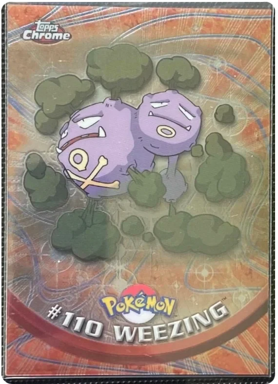 Weezing (110) [Topps Pokemon Chrome Series 2]
