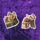 Well Well Well Buddy Timoclea Kills the Captain of Alexander the Great Vinyl Sticker Elisabetta Sirani Painting
