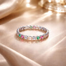 925 Sterling Silver CZ Pavé Setting Ring Size 6.0 for Women
