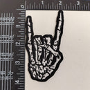 Skeleton Rock Hand Patch