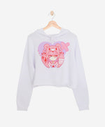 MENHERACHAN x Gloomy Bear Hospital Cropped Hoodie