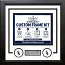 Chicago White Sox Custom MLB Baseball 11x14 Picture Frame Kit (Multiple Colors)