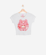 MENHERACHAN x Gloomy Bear Bandaid Cropped Tee