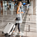 20 Inch Carry-on Luggage PC Hardside Suitcase TSA Lock with Front Pocket and USB Port