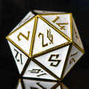 White and Gold Metal 35mm D20