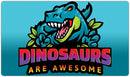 Dinosaurs Are Awesome Playmat