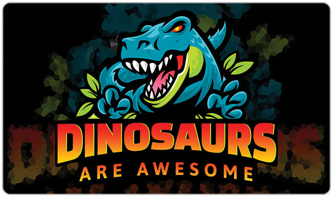 Dinosaurs Are Awesome Playmat