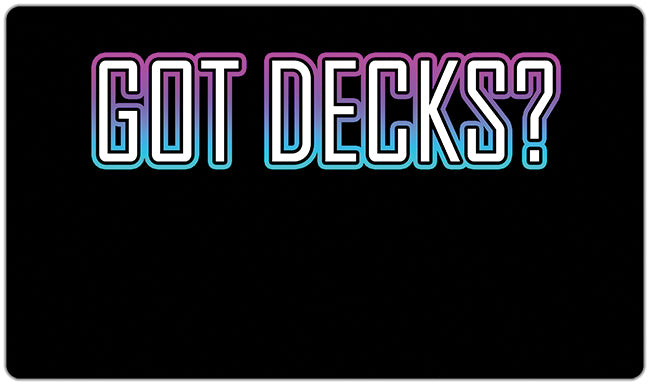 Got Decks Playmat