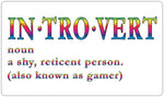 Introvert Definition Playmat