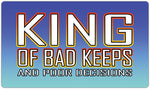 King Of Bad Keeps Playmat