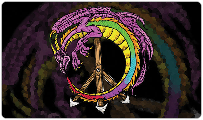 Peace Dragon Symbol Playmat
