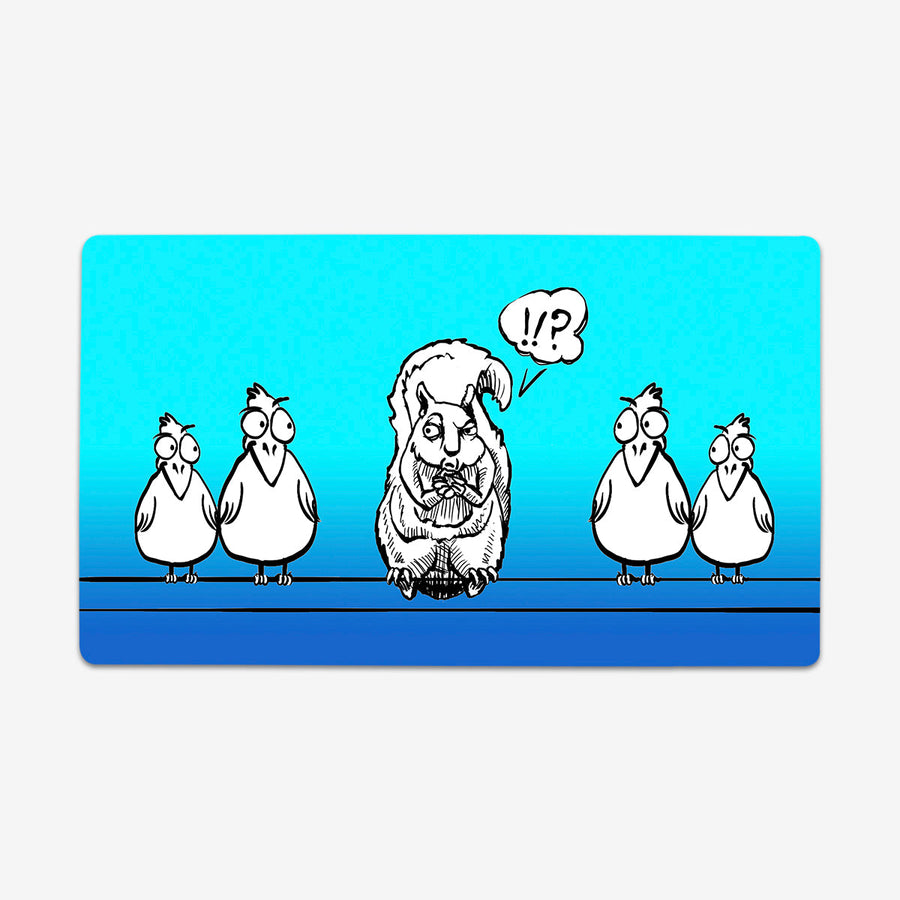 Squirrel Problems Playmat