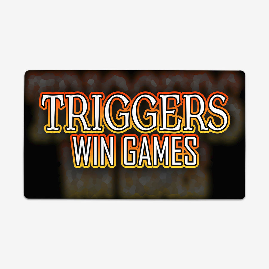 Triggers Win Games Playmat