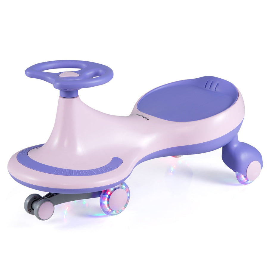 Wiggle Car Ride-on Toy with Flashing Wheels