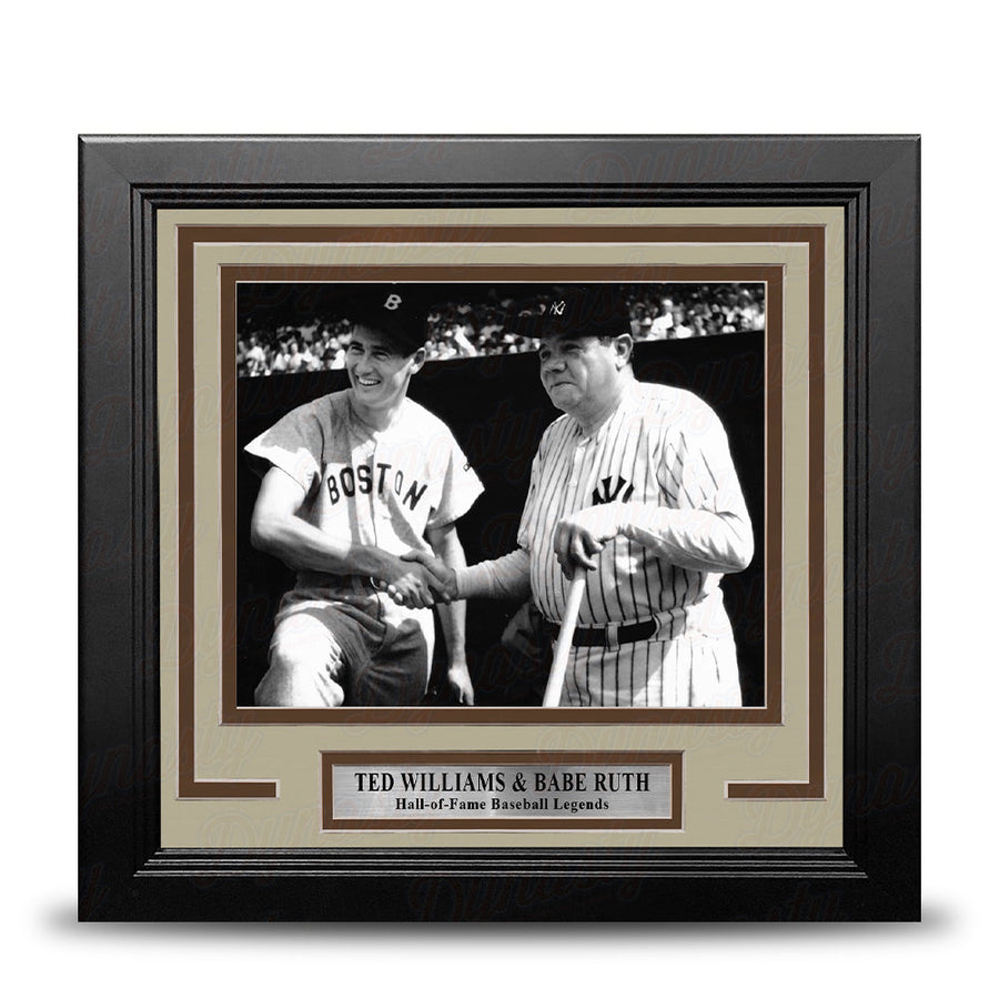 Ted Williams and Babe Ruth 8
