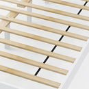 Twin/Full/Queen Size Wood Bed Frame with Headboard and Wooden Slats Support