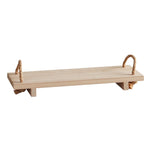 Wooden Shelves With Handles | Decorative Wood Rack Shelf | 16" x 5.5"