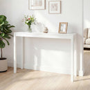 Wooden Console Table Modern Farmhouse Sofa Table with Thickened Top