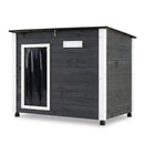 Wooden Dog House Outdoor with Openable Roof - Large