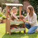 Wooden Grocery Store Playset with Chalkboard & 43 Accessories