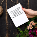 Wow, She Was So Young Birthday Greeting Card with Teal Envelope