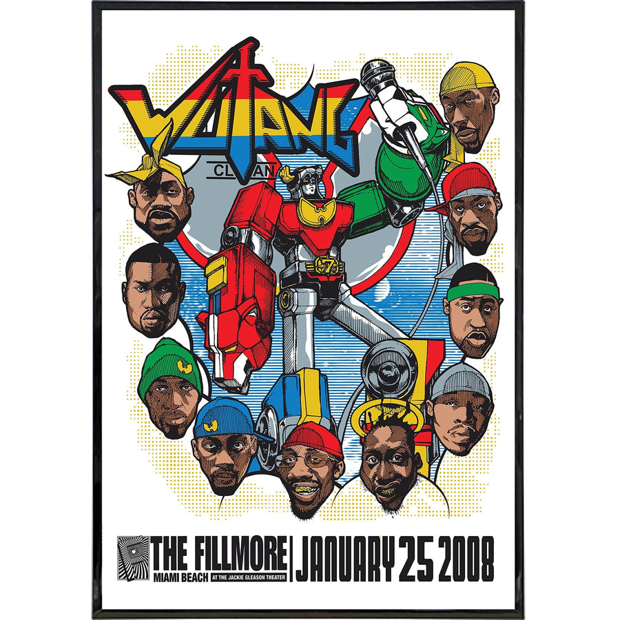 Wu Tang Voltron Poster Print