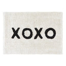 XOXO Bath Mat | Soft Cotton Indoor Rug | 20" x 30"