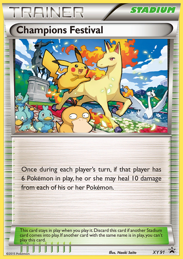 Champions Festival (2015) XY91/211 - XY Promos
