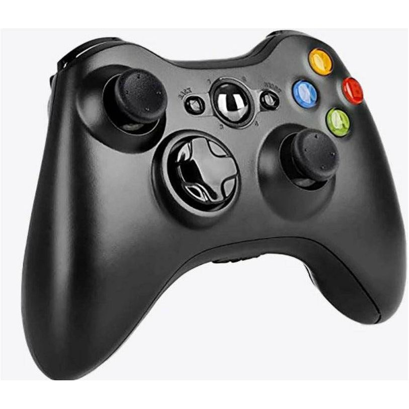 Black Wireless Controller Compatible With Microsoft Xbox 360®