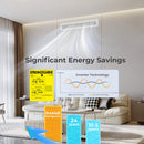 X-Pro 18000 BTU 2 Zone 24 SEER2 Concealed Ducted Mini Split AC