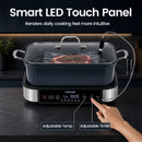 6-in-1 Programmable Slow Cooker with Timer and Keep Warm