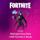 Xbox Series S Fortnite & Rocket League Bundle with Midnight Drive Pack, 1,000 V-Bucks, and 1,000 Rocket League Credits