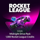 Xbox Series S Fortnite & Rocket League Bundle with Midnight Drive Pack, 1,000 V-Bucks, and 1,000 Rocket League Credits