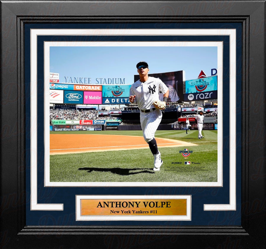 Anthony Volpe Walks Onto the Field New York Yankees 8