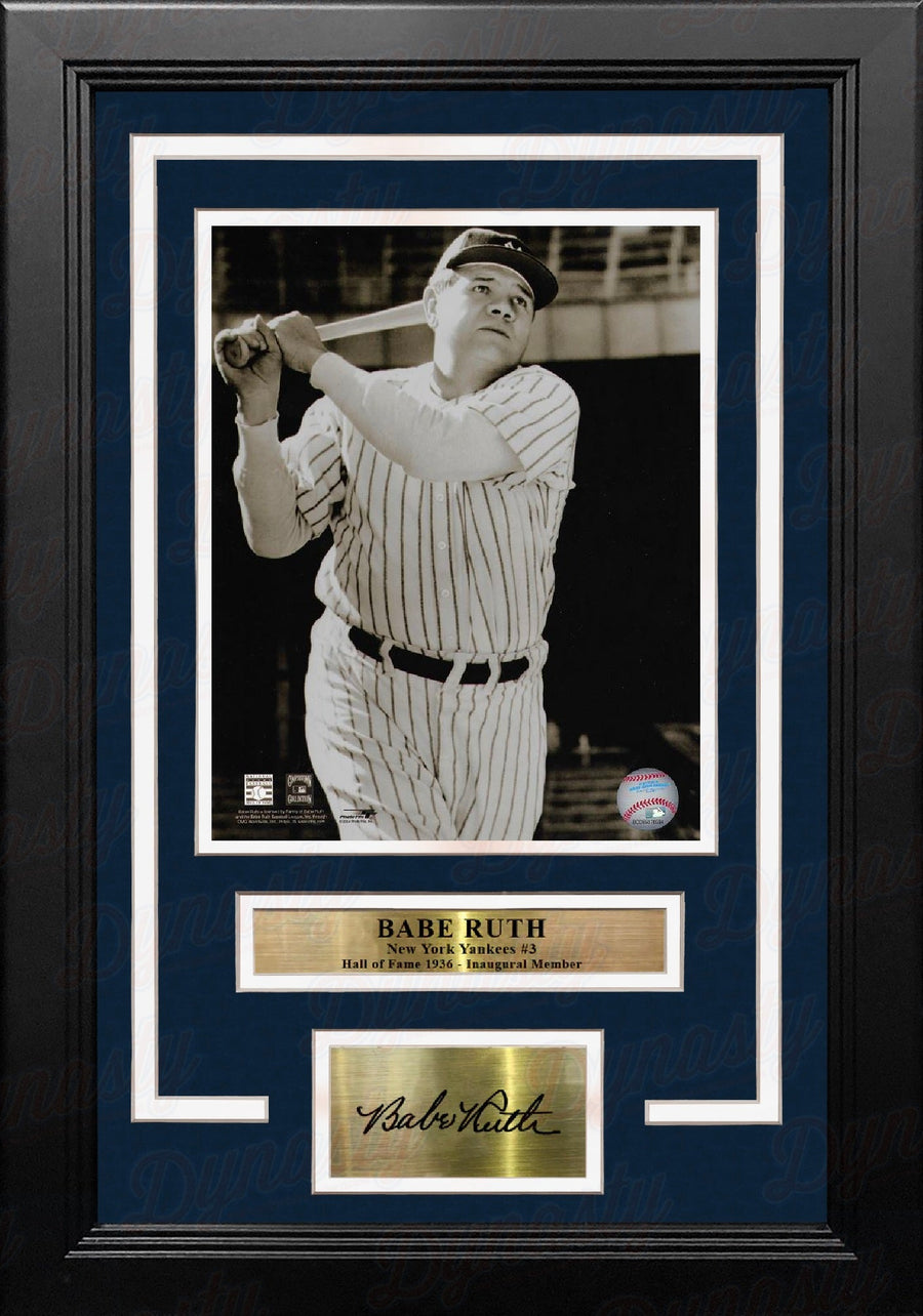 Babe Ruth in Action New York Yankees 8