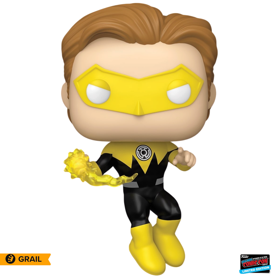 GUARANTEED MINT - NYCC 2026 Exclusive Sticker - Yellow Lantern - LE500