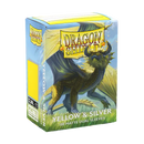 Dragon Shield: Yellow & Silver - Matte Dual Sleeves