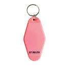 You Can't Spell Homeowner Without Meow Motel Style Keychain in Pink