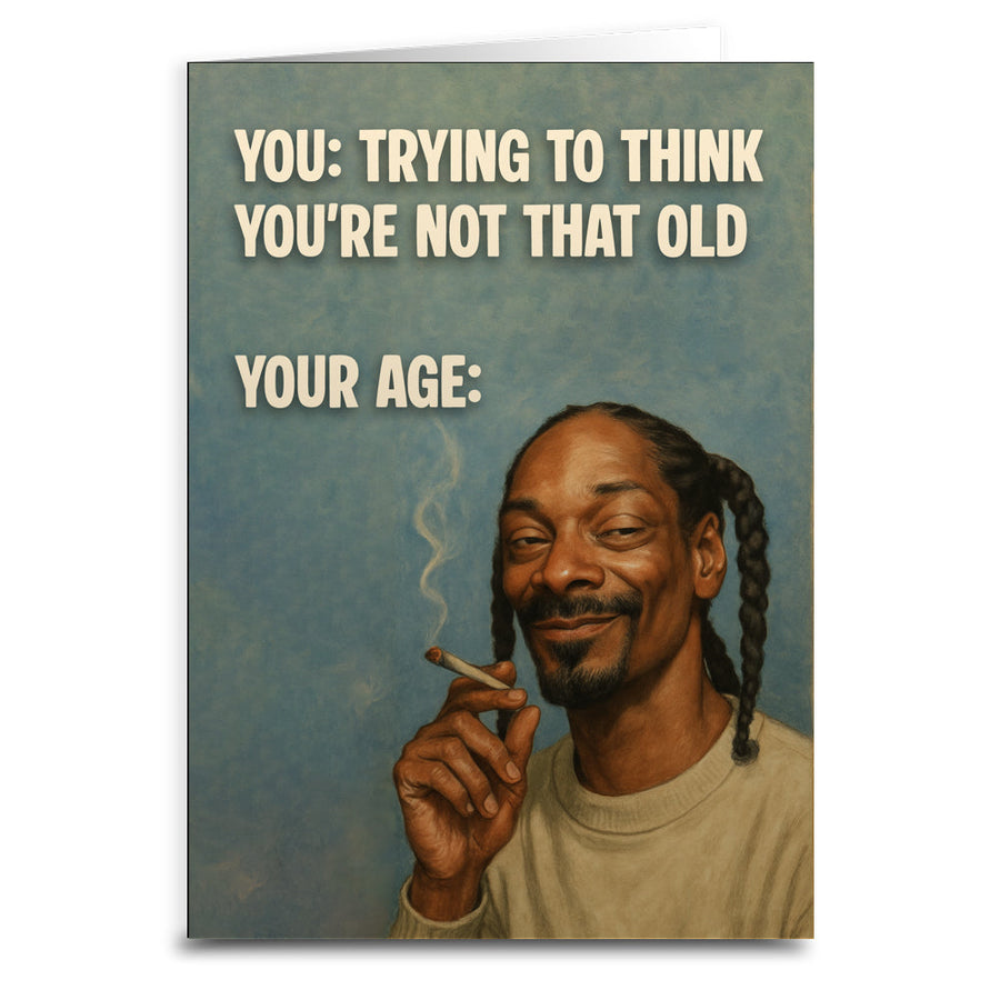 Your Age is High Greeting Card