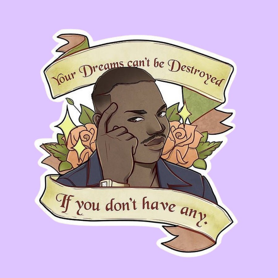 Your Dreams Can't Be Destroyed Meme Sticker