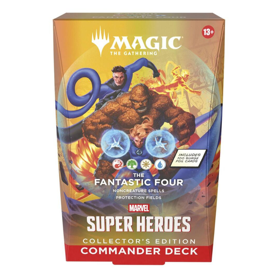 Magic: The Gathering Marvel Super Heroes Commander Deck Collector's Edition - The Fantastic Four