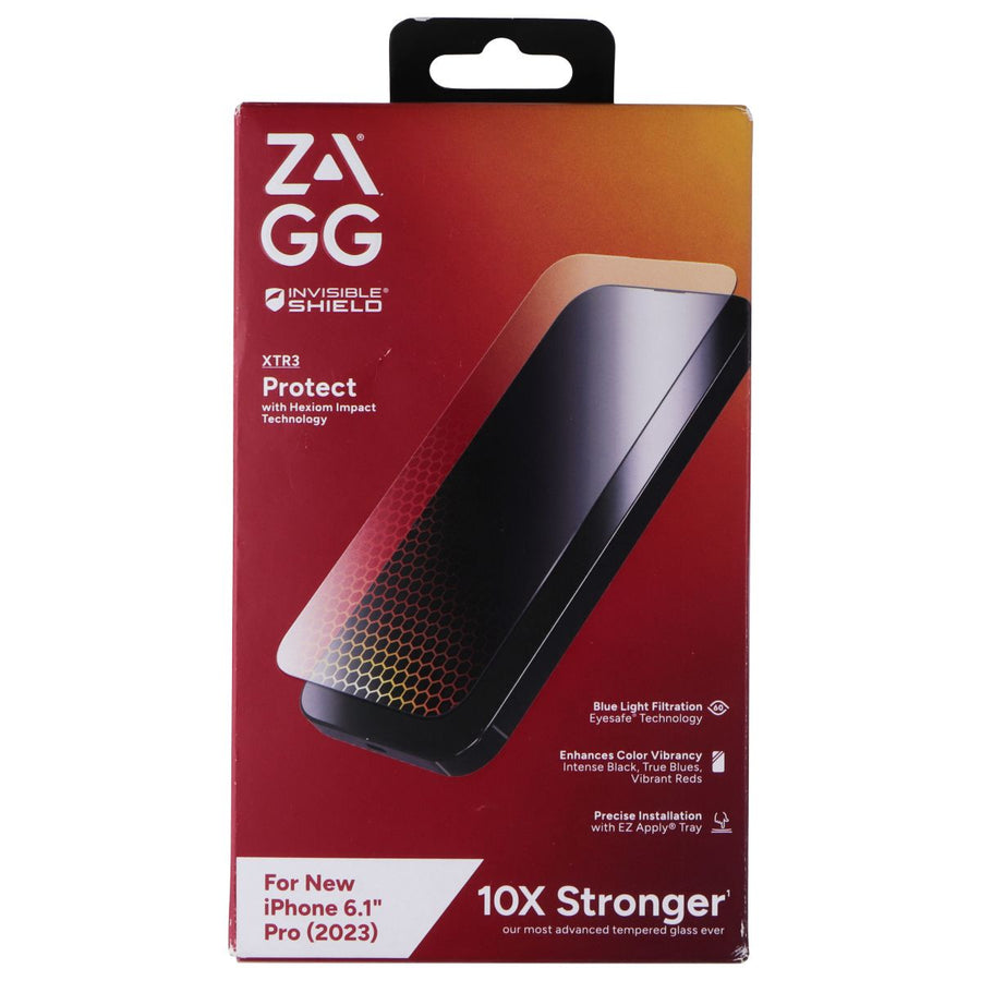 ZAGG InvisibleShield (Glass XTR3) Screen Protector for iPhone 15 Pro - Clear