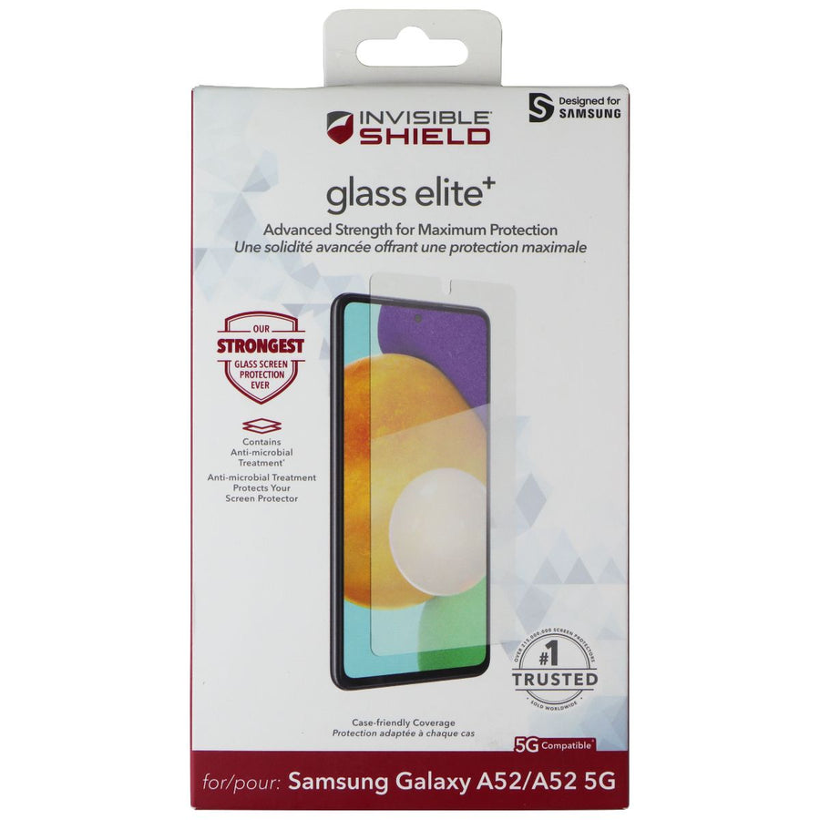 ZAGG InvisibleShield Glass Elite Plus Screen Protector for Galaxy A52 5G