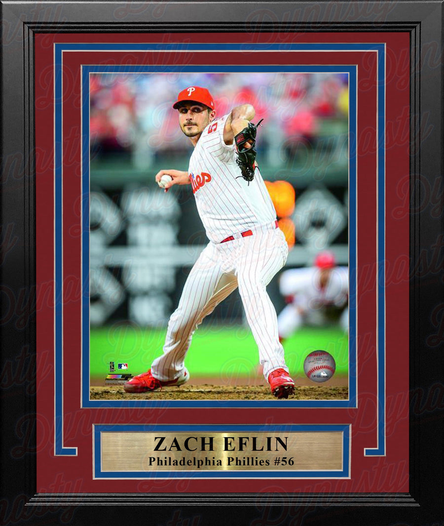 Zach Eflin Philadelphia Phillies on the Mound MLB Baseball 8