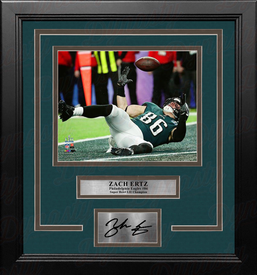 Zach Ertz Philadelphia Eagles Super Bowl LII Touchdown 8