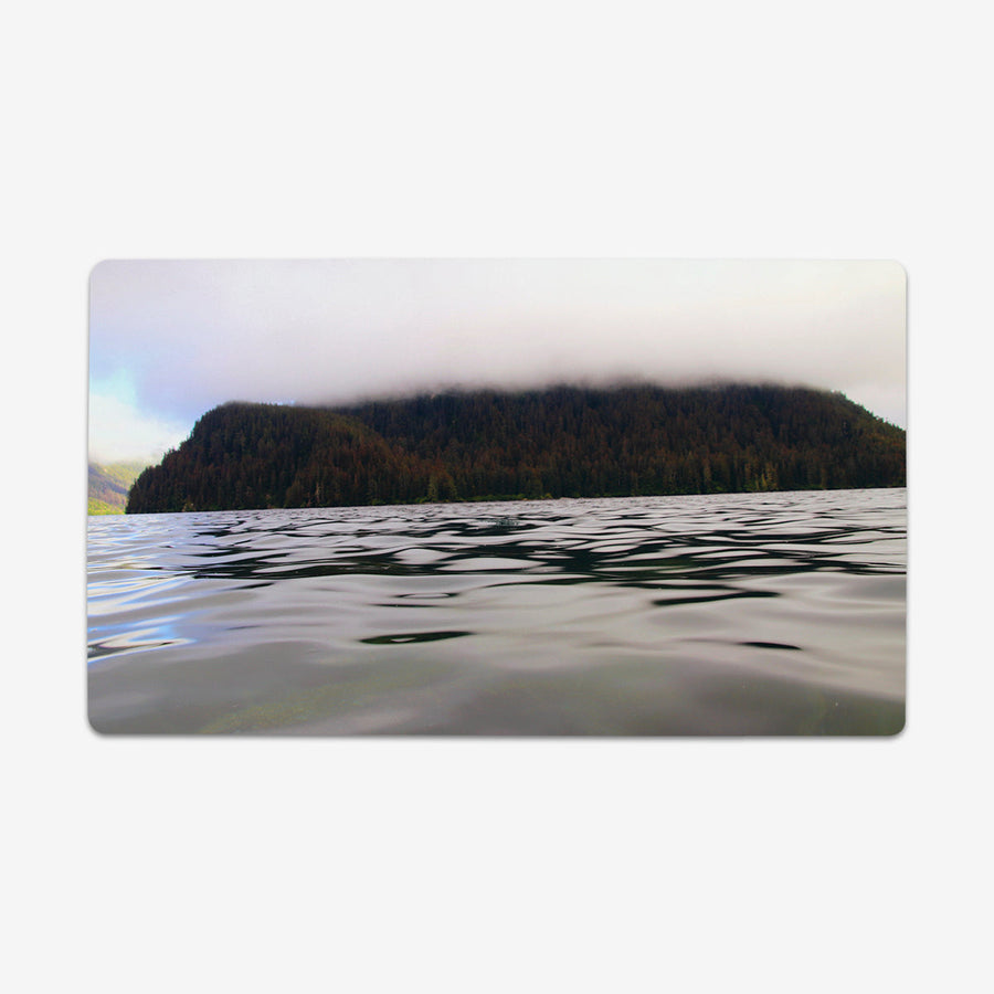 Fog By The Sea Side Playmat