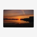 Sunset In The Harbor Playmat