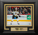 Zdeno Chara in Action Boston Bruins 8" x 10" Framed Hockey Photo