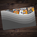 When life is Grey, Have Cats Playmat
